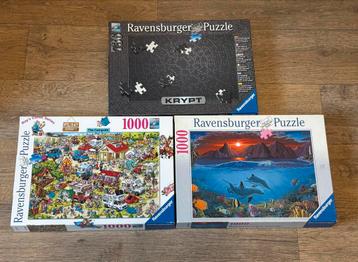 Ravensburger puzzels beschikbaar voor biedingen
