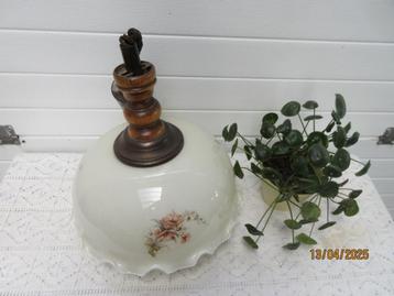 vintage hanglamp met trekkoord beschikbaar voor biedingen