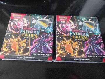 Pokemon 2x Paldean Fates Booster Bundle Box USA versie beschikbaar voor biedingen