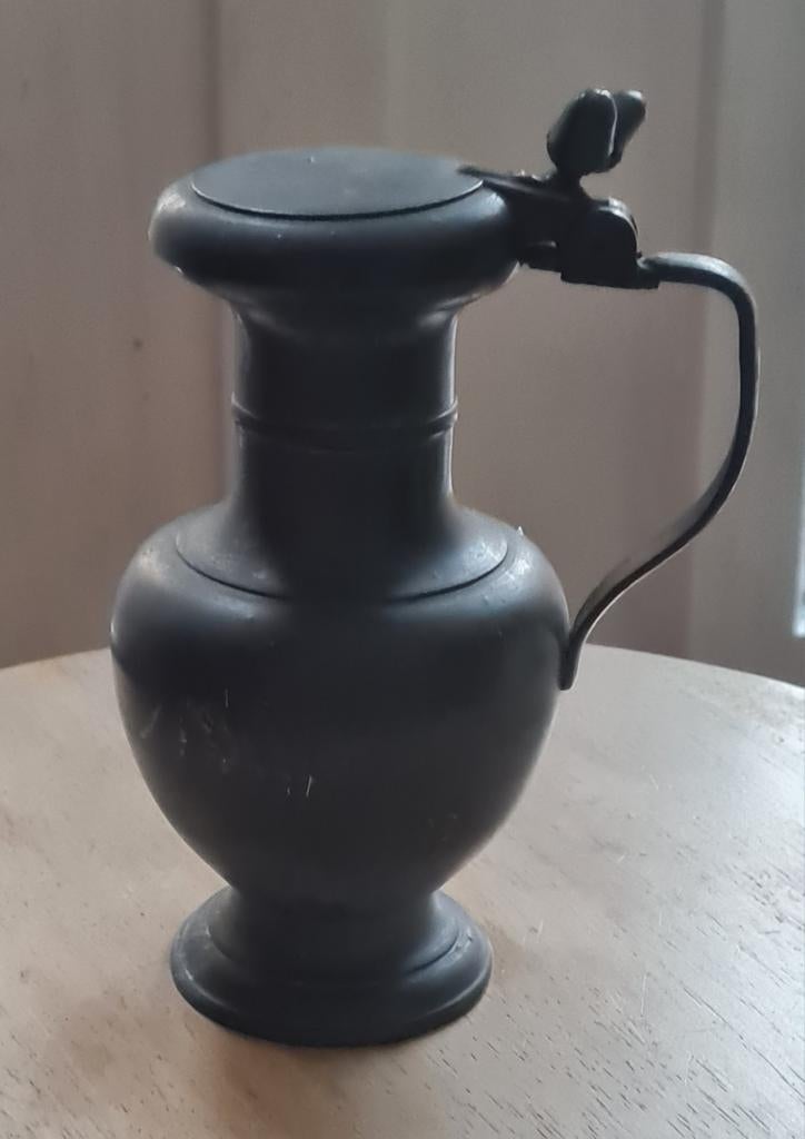 Tinnen kannetje met merkteken, Antiek en Kunst, Antiek | Tin, Ophalen