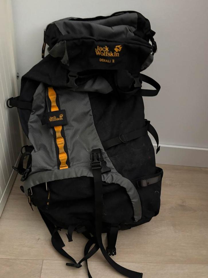 Jack Wolfskin Rugzak 65L - Trekking, Sieraden, Tassen en Uiterlijk, Tassen | Rugtassen, Gebruikt, Overige merken, 40 cm of meer