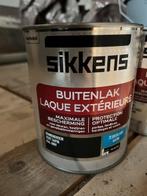 Sikkens buitenlak Dennegroen RAL 6009 en Creme RAL 9001, Ophalen, Wit, Nieuw, Lak