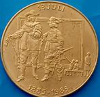 Penning 100 jaar Rijksmuseum Amsterdam - 1985, Verzenden, Brons, Nederland
