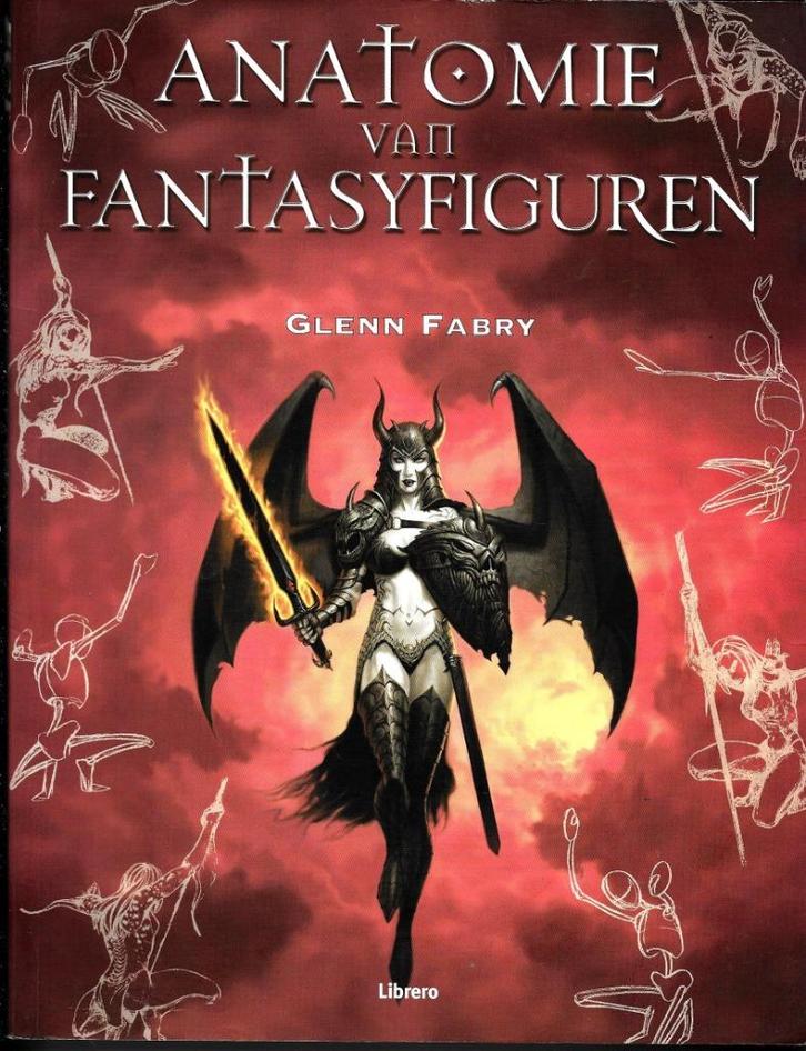 Anatomie van fantasyfiguren - Glenn Fabry, Boeken, Hobby en Vrije tijd, Zo goed als nieuw, Tekenen en Schilderen, Ophalen of Verzenden