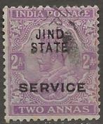 India Jhind, Ophalen of Verzenden, Gestempeld, Zuid-Azië