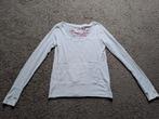 Zgan h&m sport shirt maat M, Maat 38/40 (M), H&M, Wit, Ophalen of Verzenden