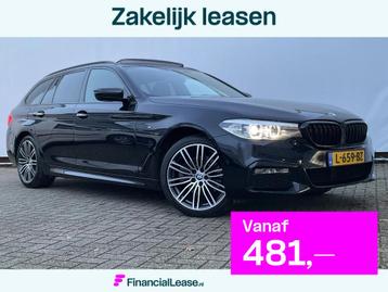BMW 5 Serie Touring 520D 191pk High Executive M-sport Pano.d beschikbaar voor biedingen