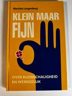 Marieke Langenberg - Klein maar fijn, Ophalen of Verzenden, Zo goed als nieuw, Marieke Langenberg