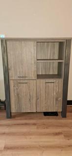 Vitrinekast kai, Huis en Inrichting, Kasten | Vitrinekasten, Ophalen, Met deur(en), 100 tot 150 cm, 100 tot 150 cm