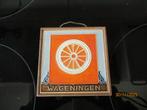 ANTIEKE  MOOIE WESTRAVEN CLOISONNE TEGEL VAN WAGENINGEN, Antiek en Kunst, Antiek | Wandborden en Tegels, Ophalen of Verzenden