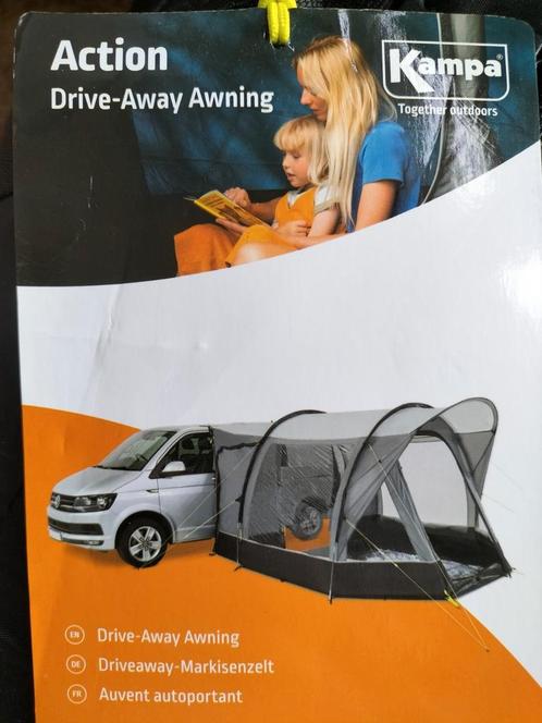 Voortent voor caravan of camper Kampa Drive Away, Caravans en Kamperen, Tenten, Zo goed als nieuw, Ophalen