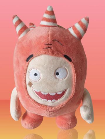 Oddbods knuffel oranje hoogte 35 cm  1407 beschikbaar voor biedingen