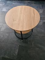 Bijzettafel, Ophalen, 50 tot 75 cm, Rond, 50 tot 100 cm