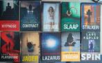 10 thrillers van Lars Kepler, oa Lazarus, Spiegelman, Spin, Ophalen of Verzenden, Zo goed als nieuw, Scandinavië