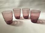 Retro Set van 4 Skoja drink glazen by Ikea Henrik Preutz, Frisdrankglas, Gebruikt, Ophalen of Verzenden