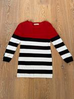 Stradivarius rood shirt met strepen driekwart mouwen, maat S, Ophalen of Verzenden, Lange mouw, Maat 36 (S), Stradivarius