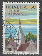 Zwitserland 1987 1354 Tourisme fosfor, Gest, Postzegels en Munten, Ophalen of Verzenden, Gestempeld