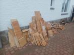 Diverse Houten Planken en Balken, Doe-het-zelf en Verbouw, Hout en Planken, Gebruikt, 25 tot 50 mm, Plank, Ophalen