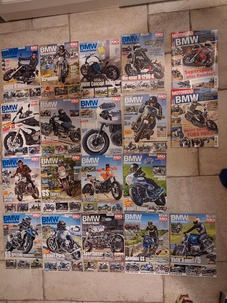 BMW Motorrad Magazine Collectie, Boeken, Auto's | Folders en Tijdschriften, Gelezen, BMW, Ophalen of Verzenden
