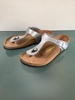 GRATIS VERZENDEN | Birkenstock Nieuwe zilveren slippers 38, Kleding | Dames, Schoenen, Slippers, Overige kleuren, Verzenden, Nieuw