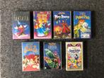 Zeven Disney films op 7x VHS (origineel), Cd's en Dvd's, VHS | Kinderen en Jeugd, Tekenfilm, Alle leeftijden, Ophalen of Verzenden