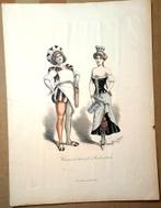 Prent Cuisinier et Cabaretière - M de Solar, Ophalen of Verzenden