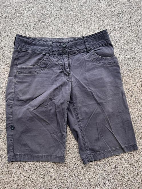 MEC casual korte broek, Kleding | Dames, Broeken en Pantalons, Zo goed als nieuw, Maat 36 (S), Grijs, Kort, Ophalen of Verzenden