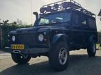 Land Rover Defender 110 TD5 9 persoons., Auto's, Land Rover, 2495 cc, Zwart, Defender, Particulier