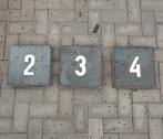 Cijfertegels 2-3-4 (30x30cm), Tuin en Terras, Tegels en Klinkers, Ophalen of Verzenden, Nieuw, Keramiek, Terrastegels