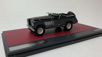 Matrix 1:43 Land Rover 109 Bell Aurens longnose open zwart.  beschikbaar voor biedingen