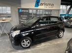 Kia Picanto 1.0 Seven|5DRS|Airco|NAP|APK|Elek RMN, Stof, 4 cilinders, 400 kg, Zwart