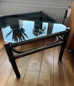 Vierkant rotan tafeltje., Ophalen, Zo goed als nieuw, Vierkant