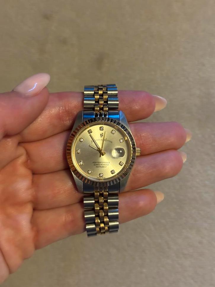 Jacques du Manoir Inspiration Women's Watch JWL01201, Sieraden, Tassen en Uiterlijk, Horloges | Dames, Zo goed als nieuw, Overige merken