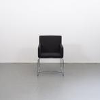 Leolux Butterfly (Eetkamer) Stoel Grijs/Oranje Stof – Chroom, Huis en Inrichting, Stoelen, Niet ingevuld, Overige kleuren, Niet ingevuld