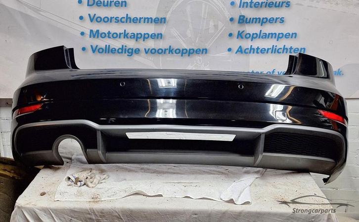 Achterbumper Audi A3 sedan S-line 8VS/8VM  8V5807385E, Auto-onderdelen, Carrosserie en Plaatwerk, Bumper, Audi, Achter, Gebruikt