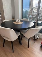 Eettafel evt incl stoelen, Huis en Inrichting, Ophalen, Zo goed als nieuw, 4 tot 6 stoelen