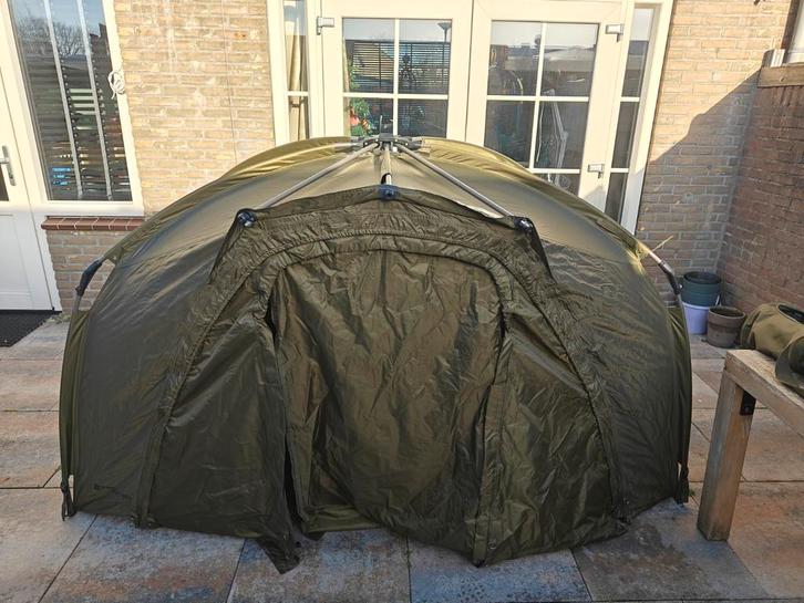 Fox Frontier Lite + camo mozzy mesh en grondzeil, Watersport en Boten, Hengelsport | Karpervissen, Overige typen, Ophalen of Verzenden