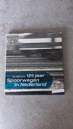 125 jaar Spoorwegen in Nederland Alleen de losse kaft is wat, Ophalen of Verzenden, Zo goed als nieuw, Trein, Boek of Tijdschrift