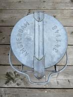Amsterdamse zinken vuilnisemmer, Ophalen of Verzenden, Gebruikt, Overige materialen, Minder dan 50 cm