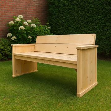 Steigerhouten zitbank 120 en 170 cm inclusief nano-coating beschikbaar voor biedingen