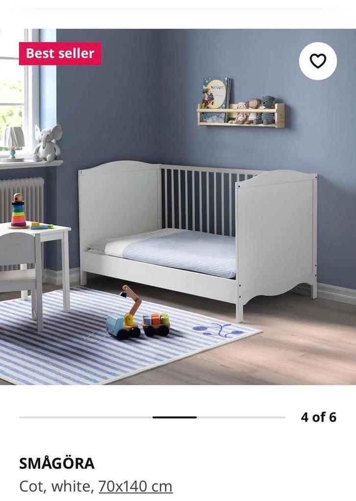 IKEA Smagora ledikant 70x140, Kinderen en Baby's, Kinderkamer | Complete kinderkamers, Zo goed als nieuw, Jongetje of Meisje, Ophalen