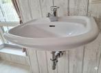 Wastafel met Grohe mengkraan, € 25, Ophalen of Verzenden, Zo goed als nieuw, Chroom, Wastafel