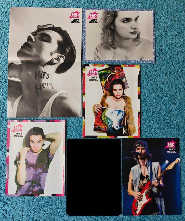 Jett Rebel posters hitkrant, Verzamelen, Posters, Nieuw, Muziek, Ophalen of Verzenden