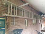 Lange aluminium ladder 2 delig., Doe-het-zelf en Verbouw, Ophalen, Gebruikt, 4 meter of meer