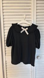 Blouse zwart maat 122/128, Ophalen of Verzenden, Zo goed als nieuw, Meisje, Overhemd of Blouse