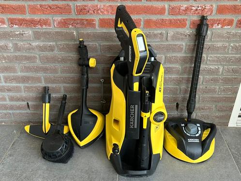 Kärcher K5 premium full control plus, 4 extra borstels!!, Tuin en Terras, Hogedrukreinigers, Zo goed als nieuw, Elektrisch, Ophalen