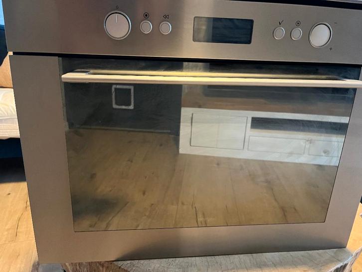 Whirlpool Combimagnetron AMX 820/IX, Witgoed en Apparatuur, Magnetrons, Gebruikt, Inbouw, Combimagnetron, 45 tot 60 cm, Crisp