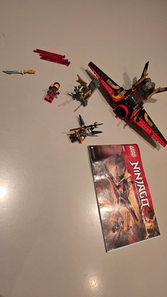 Lego Ninjago 70650 Destiny's Wing, Kinderen en Baby's, Speelgoed | Duplo en Lego, Gebruikt, Lego, Losse stenen, Ophalen of Verzenden