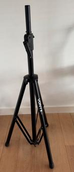 Vonyx luidsprekerstatief zwart met wind-up systeem, Ophalen, Zo goed als nieuw