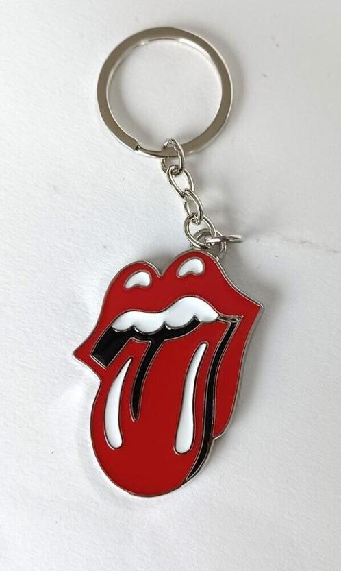 Metalen sleutelhanger The Rolling Stones Logo Tong NIEUW, Verzamelen, Stripfiguren, Nieuw, Beeldje of Figuurtje, Overige figuren